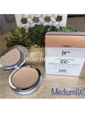 IT (MEDIUM (W) ) CC+ Airbrush Perfecting Powder SPF 50+ | ~NEW~